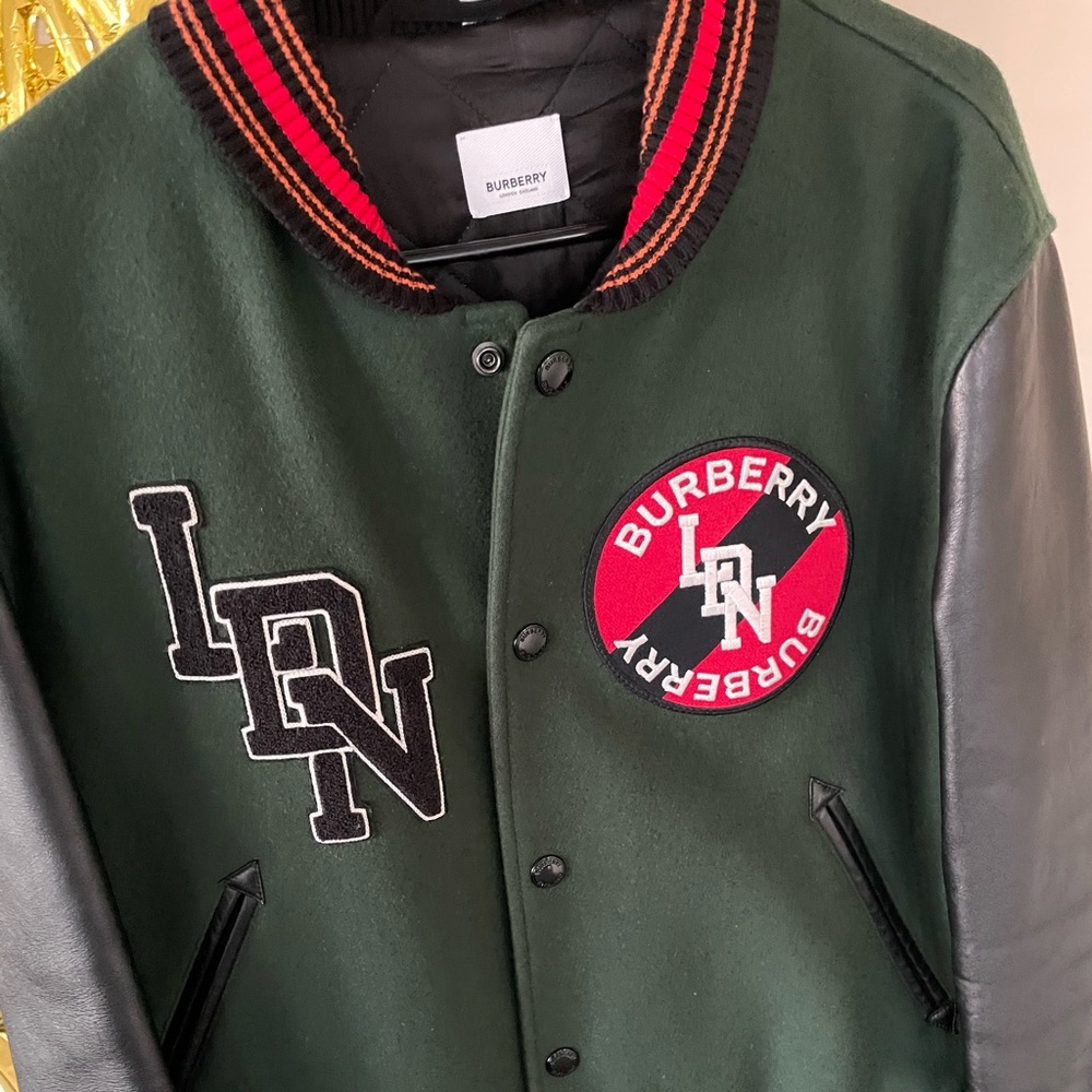 Burberry varsity jacket